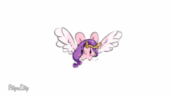 Size: 1280x720 | Tagged: safe, artist:bubbletea, imported from derpibooru, pipp petals, pegasus, pony, spoiler:my little pony: a new generation, adorapipp, animated, chibi, cute, doodle, funny, g5, gif, large wings, meme, my little pony: a new generation, pipp is short, pipp is smol, pippasprite, simple background, smol, smol pipp, white background, wings