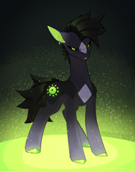 Size: 1418x1800 | Tagged: safe, artist:proxicute, imported from derpibooru, oc, oc only, earth pony, pony, edgy, male, solo