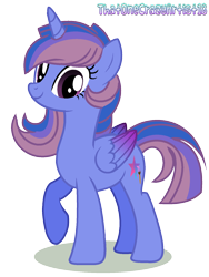 Size: 1244x1652 | Tagged: safe, artist:princess-kitsune-tsu, imported from derpibooru, oc, oc only, oc:aura splash, alicorn, pony, female, mare, simple background, solo, transparent background