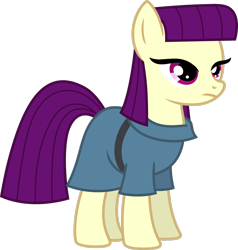 Size: 2391x2508 | Tagged: safe, artist:blah23z, edit, imported from derpibooru, boysenberry, maud pie, pony, female, high res, older, older boysenberry, palette swap, recolor, simple background, solo, transparent background, vector