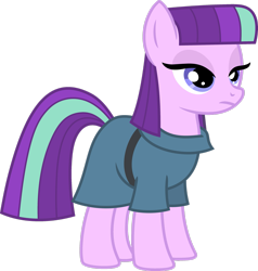 Size: 2391x2508 | Tagged: safe, artist:blah23z, edit, imported from derpibooru, maud pie, starlight glimmer, pony, female, high res, palette swap, recolor, simple background, solo, transparent background, vector