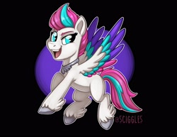 Size: 3300x2550 | Tagged: safe, artist:sciggles, imported from derpibooru, zipp storm, pegasus, pony, abstract background, female, g5, high res, my little pony: a new generation, solo