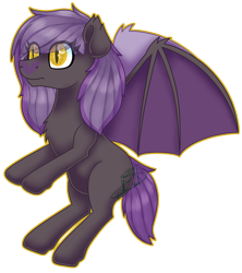 Size: 2226x2508 | Tagged: safe, artist:spokenmind93, imported from derpibooru, bat pony, noibat, pony, chest fluff, female, high res, pokémon, ponified, ponymon, simple background, solo, transparent background