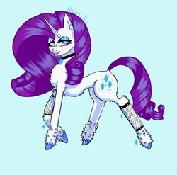 Size: 1280x1265 | Tagged: safe, artist:hadestale, imported from derpibooru, rarity, pony, unicorn, chest fluff, female, jewelry, necklace, simple background, solo