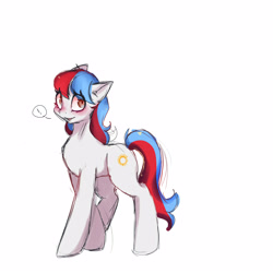 Size: 4000x4000 | Tagged: safe, artist:lou the cat, imported from derpibooru, oc, oc only, oc:cordobeza, earth pony, pony, argentina, cordoba, female, nation ponies, ponified, province, province pony, simple background, smiling, solo, sun, white background