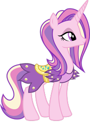 Size: 2087x2873 | Tagged: safe, artist:blah23z, edit, imported from derpibooru, princess cadance, sassy saddles, pony, unicorn, female, high res, palette swap, recolor, simple background, solo, transparent background, vector