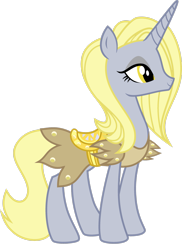 Size: 2087x2873 | Tagged: safe, artist:blah23z, color edit, edit, imported from derpibooru, derpy hooves, sassy saddles, pony, unicorn, colored, colored pupils, female, high res, palette swap, recolor, simple background, transparent background, vector