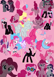 Size: 1280x1810 | Tagged: safe, artist:benpictures1, imported from derpibooru, fili-second, pinkie pie, rarity, earth pony, pony, unicorn, a dog and pony show, dragonshy, my little pony: the movie, power ponies (episode), the lost treasure of griffonstone, balloonbutt, butt, cute, diapinkes, female, goggles, helmet, inkscape, mare, pinkie pie day, plot, power ponies, vector