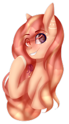 Size: 1920x3426 | Tagged: safe, artist:ermy-poo, imported from derpibooru, oc, oc only, pony, coat markings, colored hooves, female, heterochromia, mare, simple background, solo, transparent background