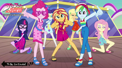 Size: 1429x803 | Tagged: safe, edit, imported from derpibooru, applejack, fluttershy, pinkie pie, rainbow dash, rarity, sci-twi, sunset shimmer, twilight sparkle, human, equestria girls, equestria girls series, i'm on a yacht, arm behind head, clothes, dress, feet, flip-flops, hat, humane five, humane seven, humane six, is that a jojo reference?, jojo's bizarre adventure, jojoke, jonathan joestar, joseph joestar, jotaro kujo, ko no dio da, midriff, pose, sandals, shirt, shorts, sleeveless, sleeveless dress, sleeveless shirt, stardust crusaders, sunglasses, to be continued, to be continued (meme), yacht, yare yare daze