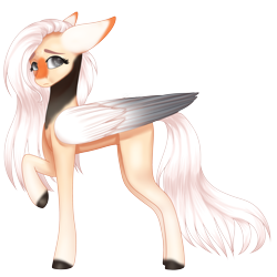 Size: 3000x3000 | Tagged: safe, artist:ermy-poo, imported from derpibooru, oc, oc only, pegasus, pony, female, high res, mare, not fluttershy, raised hoof, simple background, solo, transparent background