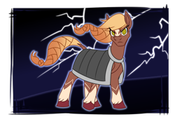 Size: 1800x1200 | Tagged: safe, artist:redahfuhrerking, imported from derpibooru, oc, oc only, oc:sila, horse, pony, them's fightin' herds, community related, female, solo, tfh oc