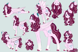 Size: 1500x1000 | Tagged: safe, artist:yuumirou, imported from derpibooru, oc, oc only, oc:sugarcoat swirl, pegasus, pony, bat wings, female, mare, solo, wings