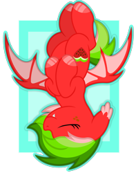 Size: 2400x3000 | Tagged: safe, artist:ponkus, imported from derpibooru, oc, oc only, oc:melun heart, bat pony, pony, abstract background, bat pony oc, female, high res, mare, simple background, solo, transparent background, upside down