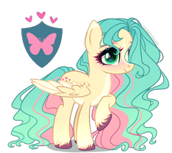 Size: 1100x980 | Tagged: safe, artist:gihhbloonde, imported from derpibooru, oc, oc only, pegasus, pony, female, mare, offspring, parent:fluttershy, parent:hitch trailblazer, simple background, solo, transparent background