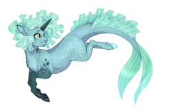 Size: 4200x2700 | Tagged: safe, artist:gigason, imported from derpibooru, oc, oc only, pony, unicorn, female, fish tail, mare, simple background, solo, tail, transparent background