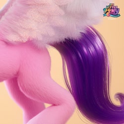 Size: 1080x1080 | Tagged: safe, imported from derpibooru, pipp petals, pegasus, pony, female, g5, mare, my little pony: a new generation, my little pony: a new generation logo, purple tail, solo, spread wings, tail, wings