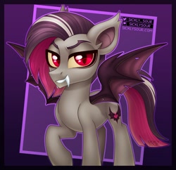 Size: 1034x1000 | Tagged: safe, artist:sickly-sour, imported from derpibooru, oc, oc only, bat pony, pony, bat pony oc, solo