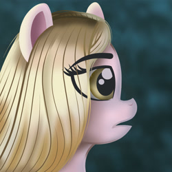 Size: 3000x3000 | Tagged: safe, artist:aldobronyjdc, imported from derpibooru, earth pony, pony, 30, adele, album, album cover, digital art, high res, looking sideways, ponified, simple background