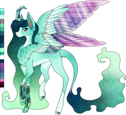 Size: 1088x989 | Tagged: safe, artist:velnyx, imported from derpibooru, oc, oc only, oc:emerald glimmer, alicorn, pony, female, mare, simple background, solo, transparent background