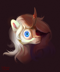 Size: 2600x3147 | Tagged: safe, artist:teaflower300, imported from derpibooru, oc, oc only, pony, unicorn, bust, high res, portrait, solo