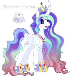 Size: 1129x1200 | Tagged: safe, artist:madlilon2051, imported from derpibooru, oc, oc only, alicorn, pony, alicorn oc, base used, curved horn, ethereal mane, female, hoof shoes, horn, jewelry, mare, peytral, simple background, smiling, solo, starry mane, tiara, transparent background, wings