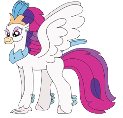 Size: 2537x2448 | Tagged: safe, artist:supahdonarudo, derpibooru exclusive, imported from derpibooru, queen novo, classical hippogriff, hippogriff, series:novoember, my little pony: the movie, high res, simple background, transparent background