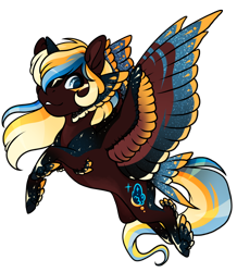 Size: 2006x2300 | Tagged: safe, artist:oneiria-fylakas, imported from derpibooru, oc, oc only, oc:nightwish, alicorn, pony, chibi, female, high res, mare, rainbow power, simple background, solo, transparent background