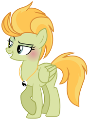 Size: 1240x1680 | Tagged: safe, artist:princess-kitsune-tsu, imported from derpibooru, oc, oc only, pegasus, pony, female, mare, offspring, parent:lightning streak, parent:spitfire, simple background, solo, transparent background