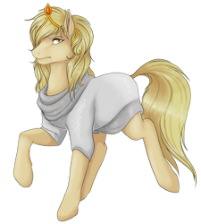 Size: 1024x1136 | Tagged: safe, artist:starcutx, imported from derpibooru, oc, oc only, earth pony, pony, clothes, crown, dress, female, frown, jewelry, mare, regalia, simple background, solo, transparent background