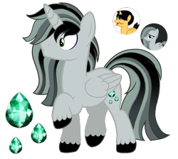 Size: 1199x1074 | Tagged: safe, artist:madlilon2051, imported from derpibooru, marble pie, oc, oc:swift bow, alicorn, pony, alicorn oc, base used, horn, male, offspring, parent:marble pie, parent:oc:swift bow, parents:canon x oc, simple background, stallion, transparent background, wings