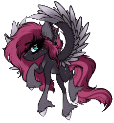Size: 698x750 | Tagged: safe, artist:beamybutt, imported from derpibooru, oc, oc only, pegasus, pony, animated, blinking, ear fluff, eyelashes, female, flying, gif, hoof fluff, mare, simple background, solo, transparent background