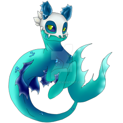 Size: 1024x1024 | Tagged: safe, artist:xfroggiii, imported from derpibooru, oc, oc only, merpony, seapony (g4), deviantart watermark, fins, fish tail, flowing tail, green eyes, helmet, obtrusive watermark, simple background, solo, tail, transparent background, watermark