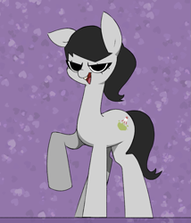 Size: 813x950 | Tagged: safe, artist:mrwastemaster, imported from derpibooru, oc, oc only, oc:wasteblast, earth pony, pony, raised hoof, solo