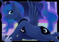 Size: 2167x1550 | Tagged: safe, artist:vavacung, imported from derpibooru, princess luna, alicorn, pony, series:the day spike stopped caring and made love to everpony he cares for, clopfic linked in description, female, mare, solo
