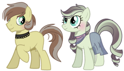 Size: 1280x739 | Tagged: safe, artist:princess-kitsune-tsu, imported from derpibooru, oc, oc only, earth pony, pony, female, male, mare, offspring, parent:coloratura, parent:feather bangs, parents:colorabangs, simple background, stallion, transparent background