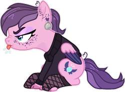 Size: 955x703 | Tagged: safe, artist:rickysocks, imported from derpibooru, oc, oc only, pegasus, pony, base used, clothes, female, simple background, solo, sweater, tongue out, transparent background