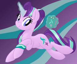 Size: 1986x1662 | Tagged: safe, artist:notadeliciouspotato, imported from derpibooru, starlight glimmer, pony, unicorn, abstract background, bracelet, chocolate, drink, empathy cocoa, female, food, hot chocolate, jewelry, magic, mare, smiling, solo, telekinesis