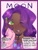 Size: 768x1024 | Tagged: safe, artist:edgiest_jazzy, imported from derpibooru, pipp petals, human, blackwashing, dark skin, female, g5, humanized, implied hitch trailblazer, implied izzy moonbow, implied izzyscout, implied lesbian, implied shipping, implied sprout cloverleaf, implied sunny starscout, magazine, my little pony: a new generation, one eye closed, solo, wink