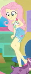 Size: 450x1077 | Tagged: safe, imported from derpibooru, screencap, fluttershy, goat, equestria girls, equestria girls series, spring breakdown, spoiler:eqg series (season 2), cropped, female, solo