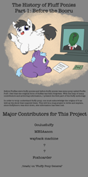 Size: 1100x2220 | Tagged: safe, artist:ohnoplsno, imported from derpibooru, fluffy pony, comic:history of fluffy ponies, series:history of fluffy ponies, fluffy pony original art, history, meta