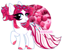 Size: 2530x2054 | Tagged: safe, artist:herusann, imported from derpibooru, oc, oc only, pony, base used, clothes, dress, eyelashes, female, grin, high res, hoof polish, makeup, raised hoof, simple background, smiling, solo, transparent background