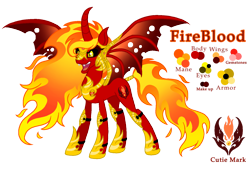 Size: 1599x1089 | Tagged: safe, artist:madlilon2051, imported from derpibooru, oc, oc only, alicorn, bat pony, bat pony alicorn, pony, alicorn oc, base used, bat wings, black sclera, female, hoof shoes, horn, mane of fire, mare, reference sheet, simple background, solo, transparent background, wings