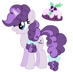 Size: 946x940 | Tagged: safe, artist:madlilon2051, imported from derpibooru, oc, oc only, pony, unicorn, base used, cake, eyelashes, female, food, horn, mare, offspring, parent:party favor, parent:sugar belle, parents:partybelle, simple background, solo, transparent background, unicorn oc