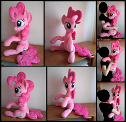 Size: 1800x1747 | Tagged: safe, artist:littlefairyswonders, imported from derpibooru, pinkie pie, human, pony, female, irl, irl human, photo, plushie