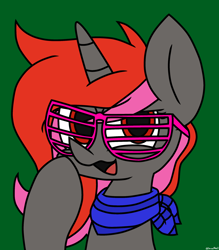 Size: 1958x2238 | Tagged: safe, artist:derpyalex2, imported from derpibooru, oc, pony, unicorn, glasses, smug