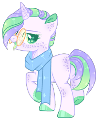 Size: 1081x1362 | Tagged: safe, artist:lilywolfpie, imported from derpibooru, oc, oc only, oc:valentina, pony, unicorn, female, glasses, interspecies offspring, magical threesome spawn, mare, offspring, parent:oc:amber night, parent:rarity, parent:thorax, parents:canon x oc, simple background, solo, tongue out, transparent background