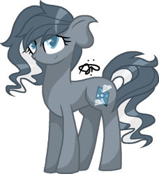 Size: 849x931 | Tagged: safe, artist:gallantserver, imported from derpibooru, oc, oc only, oc:cloudy quartz, pony, unicorn, female, mare, offspring, parent:marble pie, parent:pokey pierce, simple background, solo, transparent background