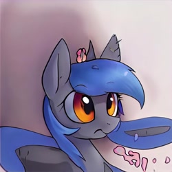 Size: 1024x1024 | Tagged: safe, imported from derpibooru, pony, ai content, ai generated, flower, flower in hair, generator:thisponydoesnotexist, solo