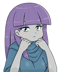 Size: 640x740 | Tagged: safe, alternate version, artist:batipin, imported from derpibooru, maud pie, equestria girls, cute, female, maudabetes, simple background, solo, transparent background
